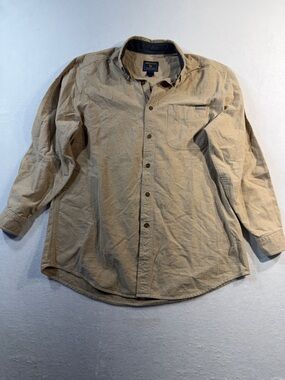 Vintage Woolrich Y2K Chamois Shirt, Camel Heather